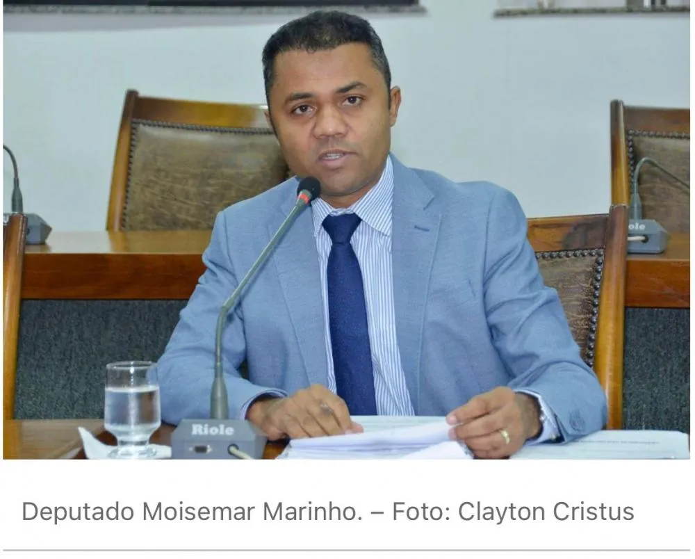 ALETO, Deputado Moisemar Faz Solicitação para perfuração de poço artesiano na Escola Estadual Olavo Bilac aqui em Itaguatins