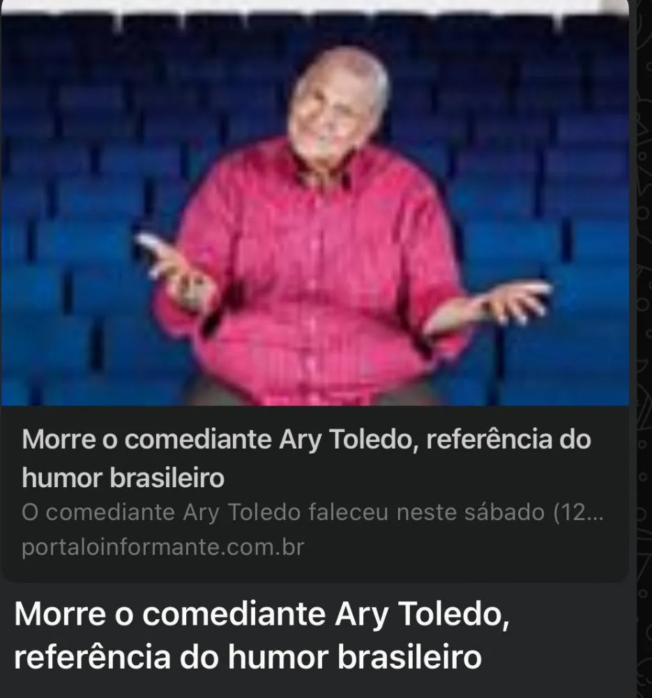 Morte do comediante 