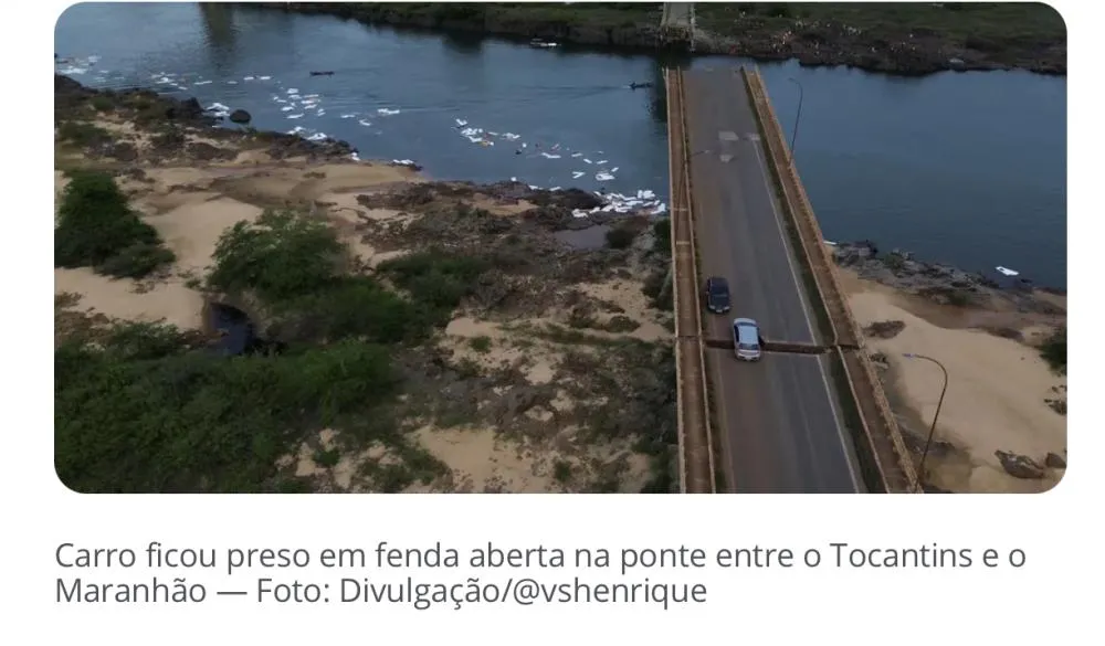 Justiça federal dar prazo para que veículos que ficaram sobre a ponte JK tem que ser retirados em uma semana 