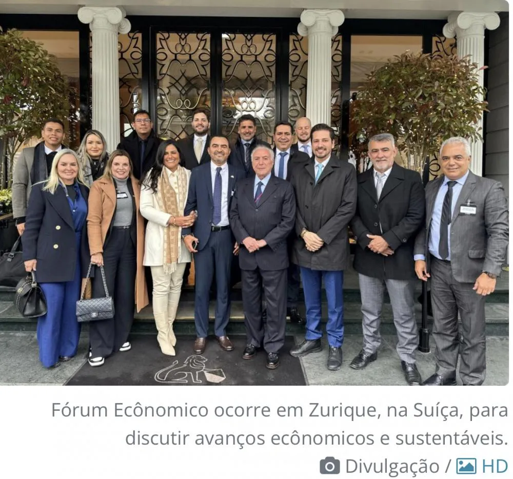 Amélio participa de Fórum na Suíça e destaca políticas sustentáveis no TO como referência mundial