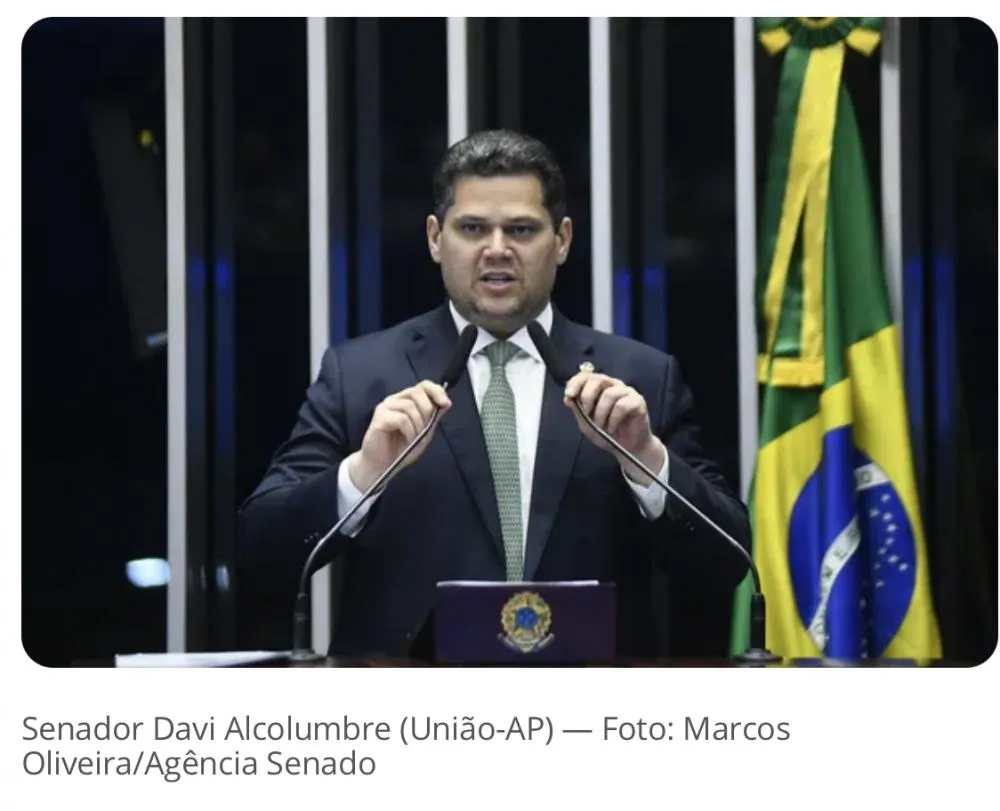 Davi Alcolumbre é eleito presidente do Senado com 73 votos e volta pela segunda vez ao posto após quatro anos 