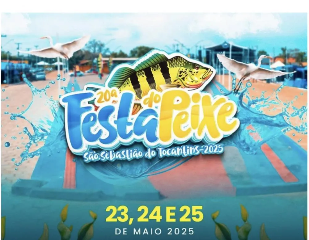 Festa do do Peixe de São Sebastião Tocantins já tem data definida de 23 a 25 de maio
