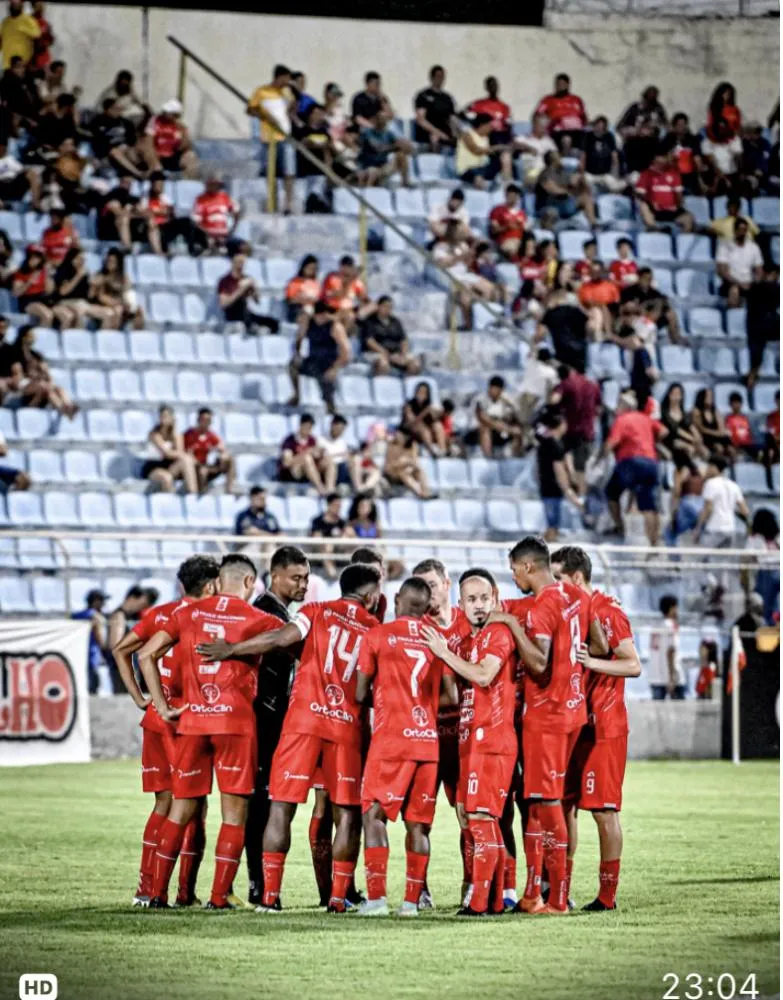 Imperatriz empatou em casa em jogo marcado por confusão 