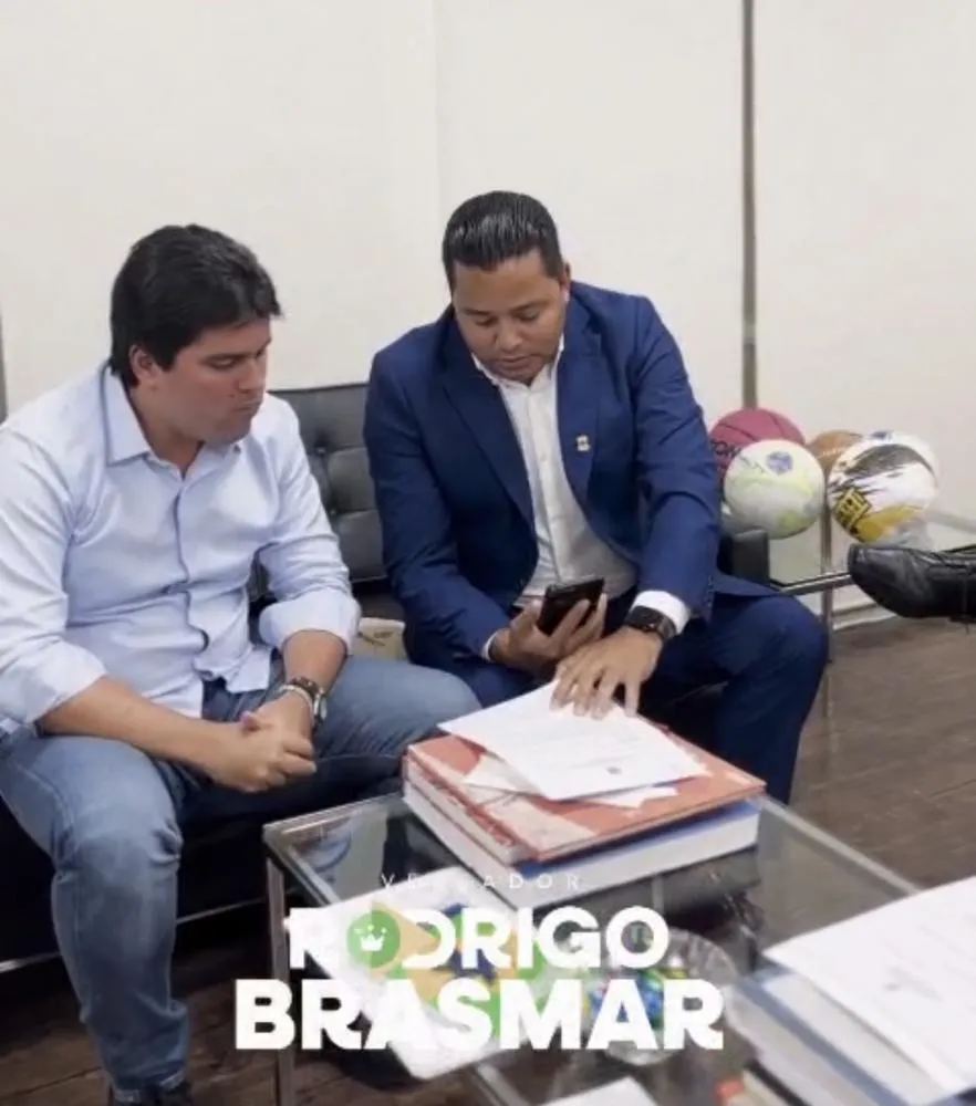 Vereador Brasmar é recebido por Ministro