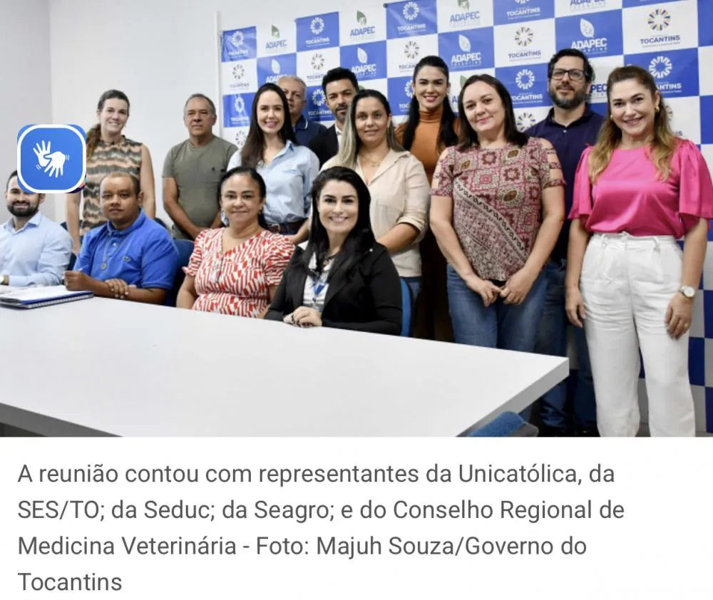 Adapec apresenta o programa estadual de educação sanitária às instituições parceiras