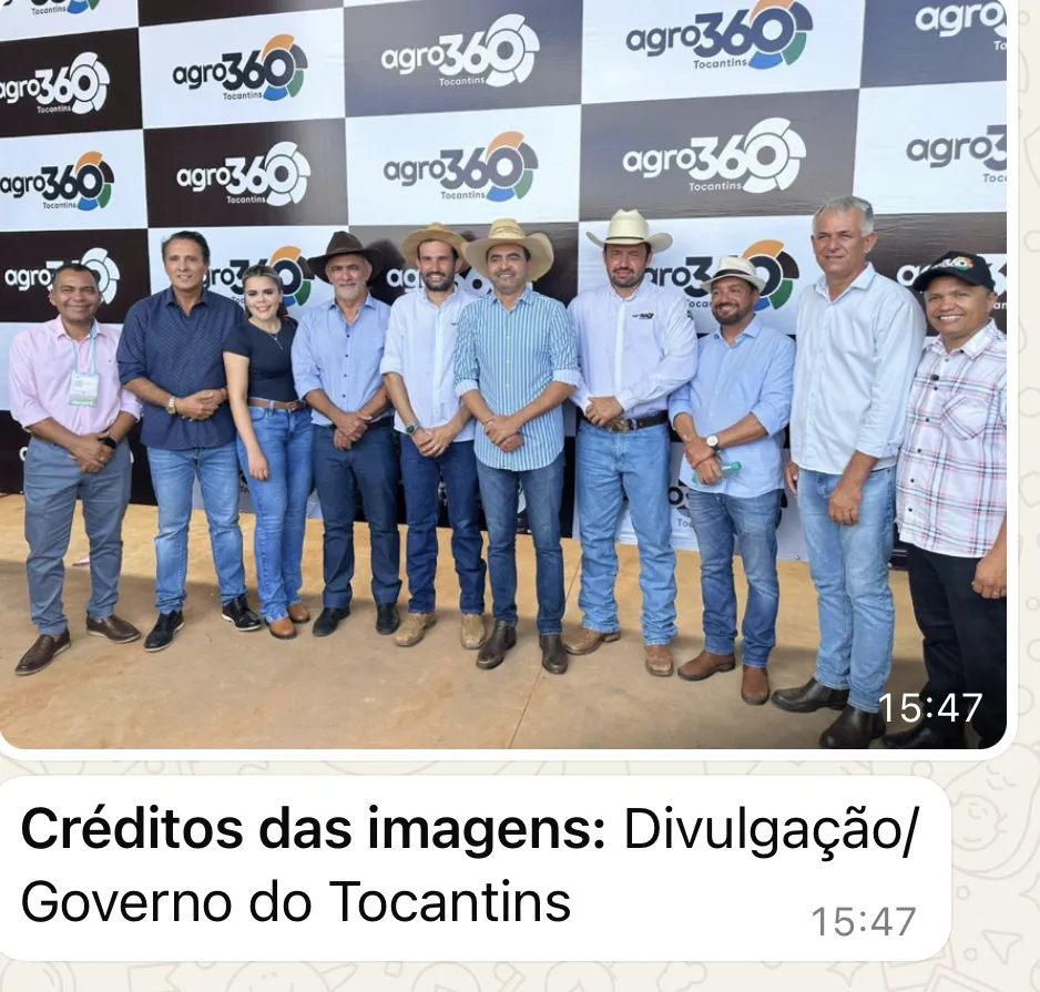 Presidente da Aleto participa da abertura da Agro360 Tocantins, em Peixe