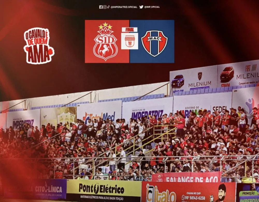 Imperatriz e Maranhão iniciam decisão de título hoje no Frei Epifanio com Ingressos esgotados