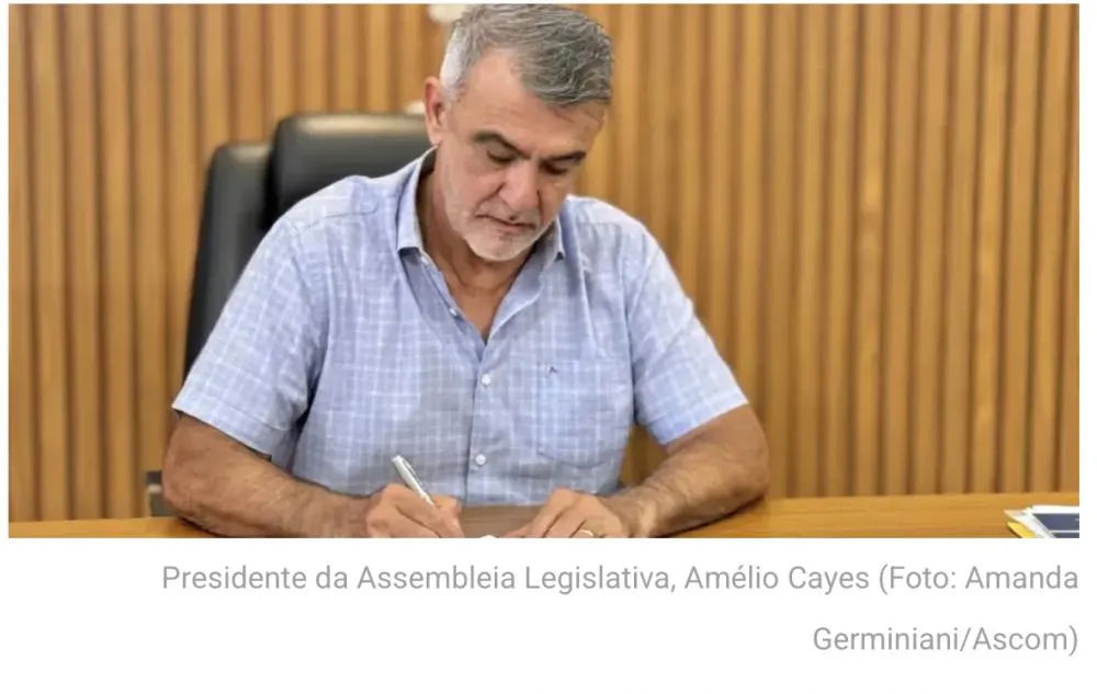 Deputado Amélio Cayres destina mais de 1 milhão de emendas para 5 municípios