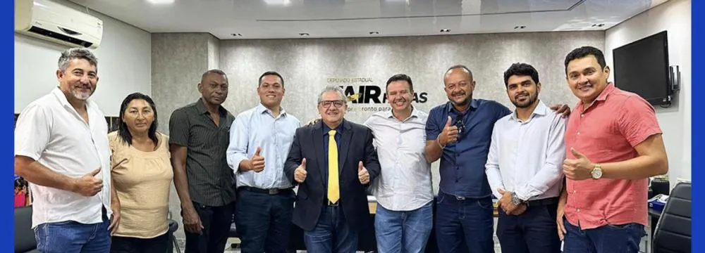Gabinete do deputado estadual Jair Farias recebe comitiva de Fátima e consolida apoio político