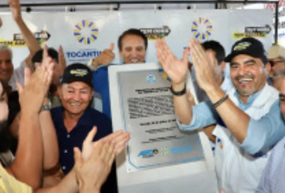 Governador Wanderlei Barbosa Inaugura Pavimentação da TO-239