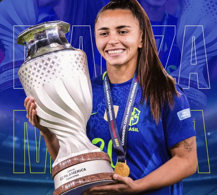 Brasil conquista título da Copa América Feminina nos pênaltis; Tocantinense  Mariza Nascimento é destaque na comemoração