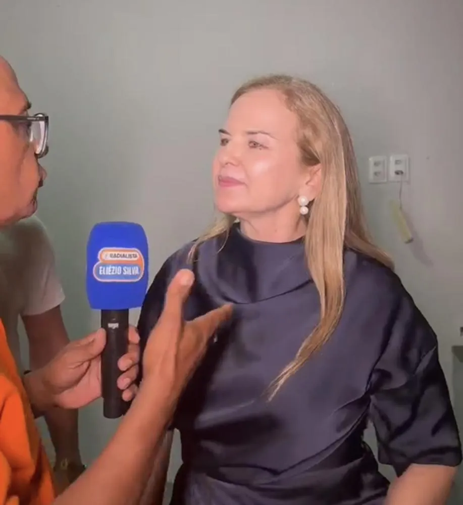Maura Jorge responde com elegância e destaca avanços de Lago da Pedra durante entrevista