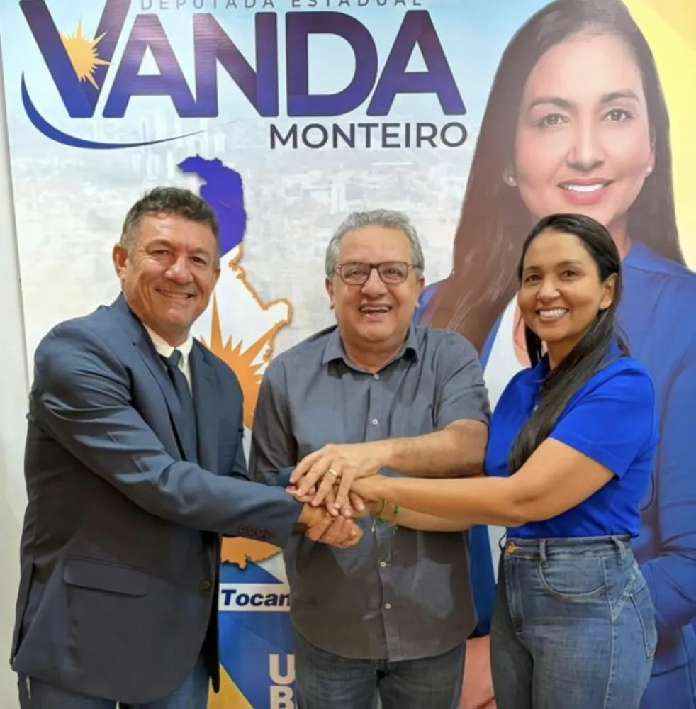 Jair Farias amplia alianças em Palmas e recebe apoio da deputada Vanda Monteiro e do vereador Márcio Reis