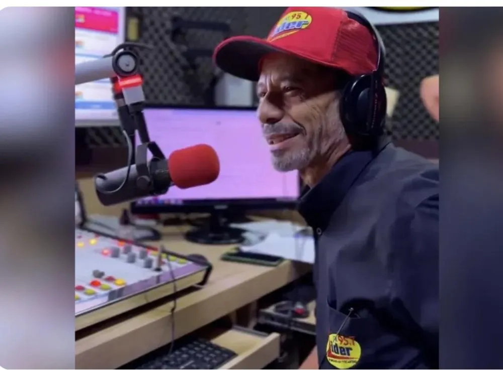 Luto no rádio tocantinense: morre Roberto Santa Cruz, aos 63 anos, após luta contra câncer de pulmão